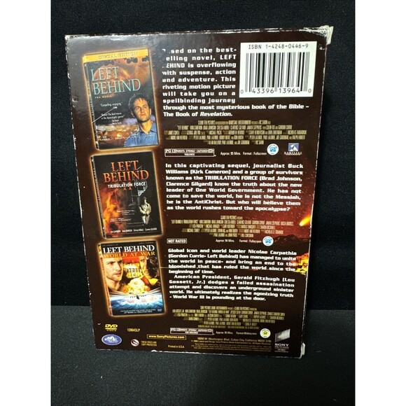 Left Behind Collection (DVD, 2006, 3-Disc Set) Pre-Owned, Good Condition - Picture 6 of 6